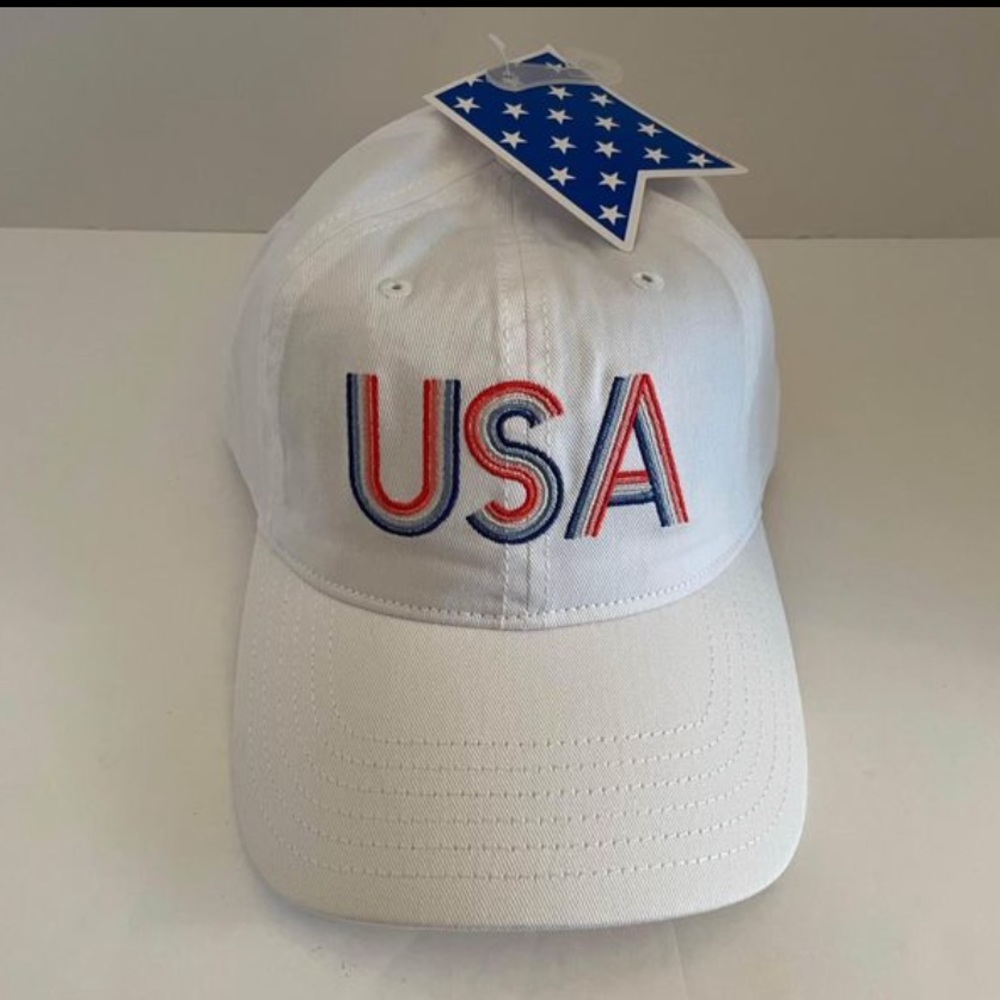 BioWorld Embroidered USA Adjustable Women’s Baseball Hat